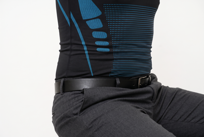The compression tank at full torso length