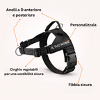 Floame Pettorina Anti-Tiro per Cani