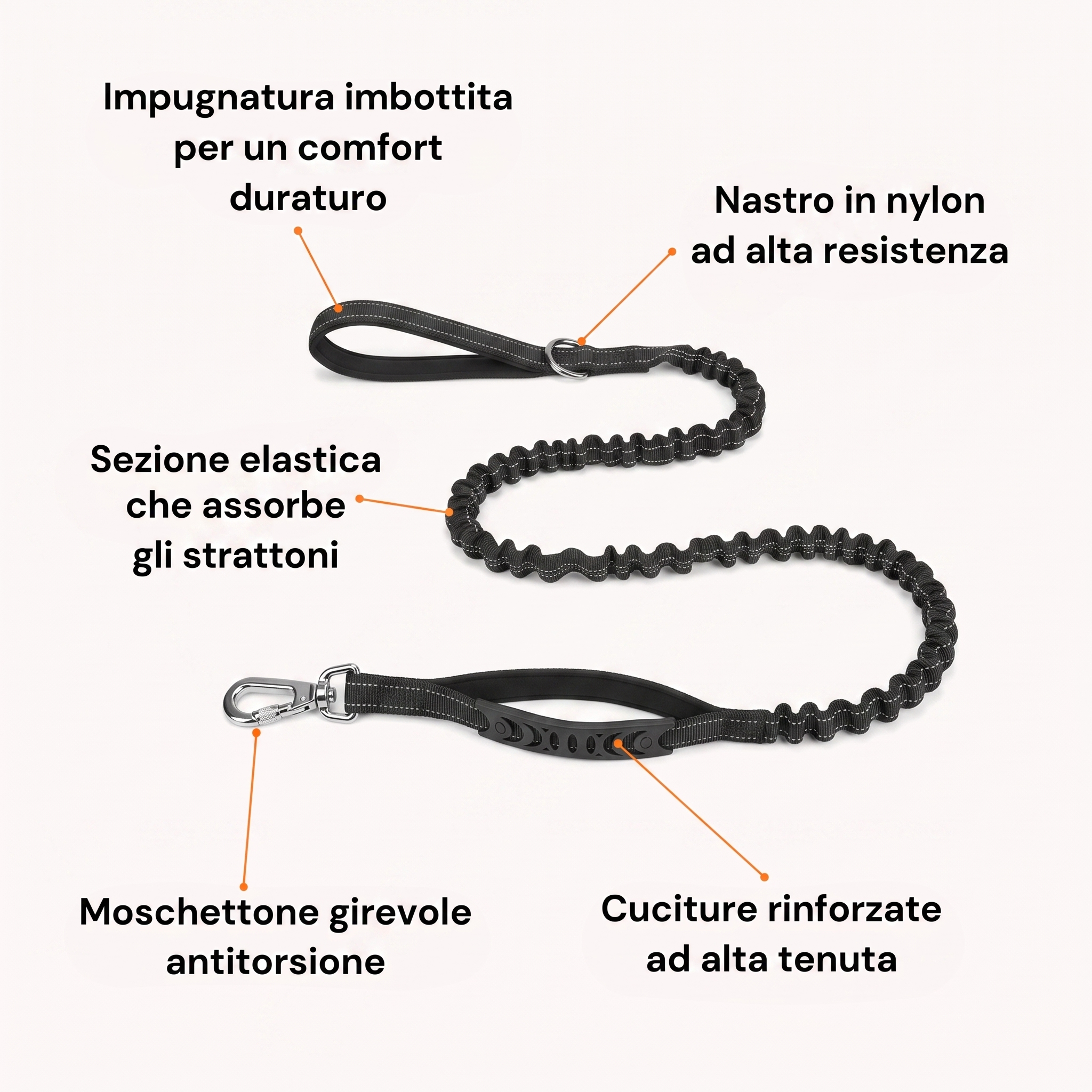 Floame Pettorina Anti-Tiro per Cani